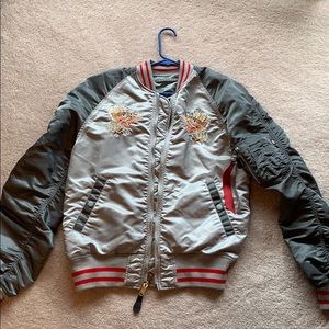 Alpha industries dragon double-faced jacket